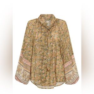 Spell Mossy Blouse Evening in size M